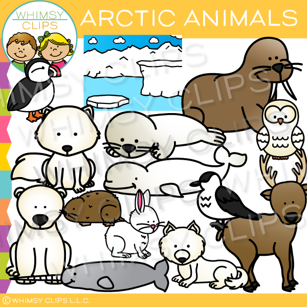 Detail Arctic Animals Clipart Nomer 26