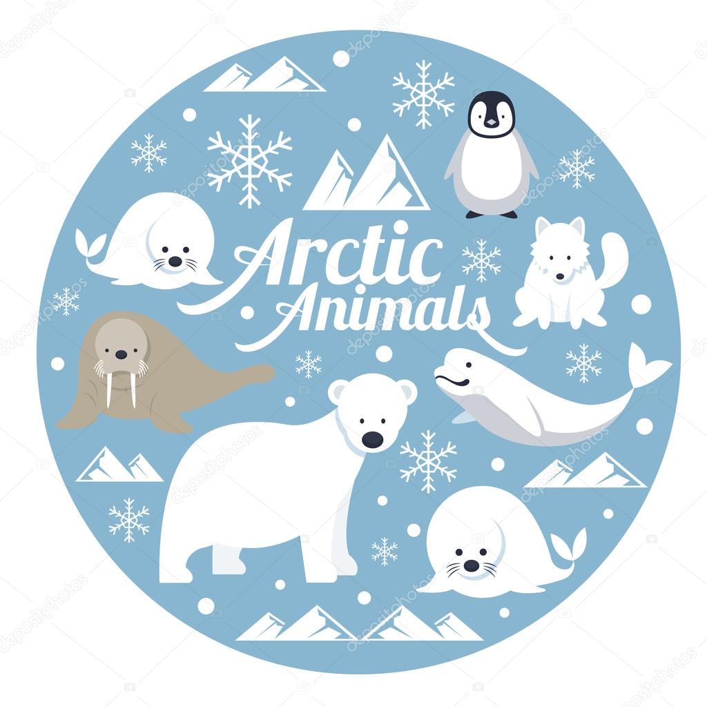 Detail Arctic Animals Clipart Nomer 34