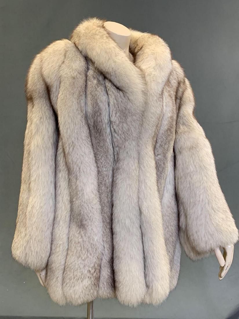 Detail Arctic Fox Fur Coat Nomer 56