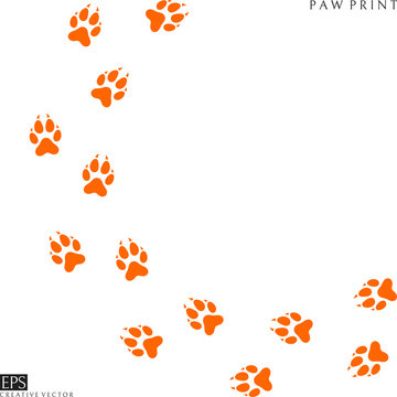 Detail Arctic Fox Paw Print Nomer 53