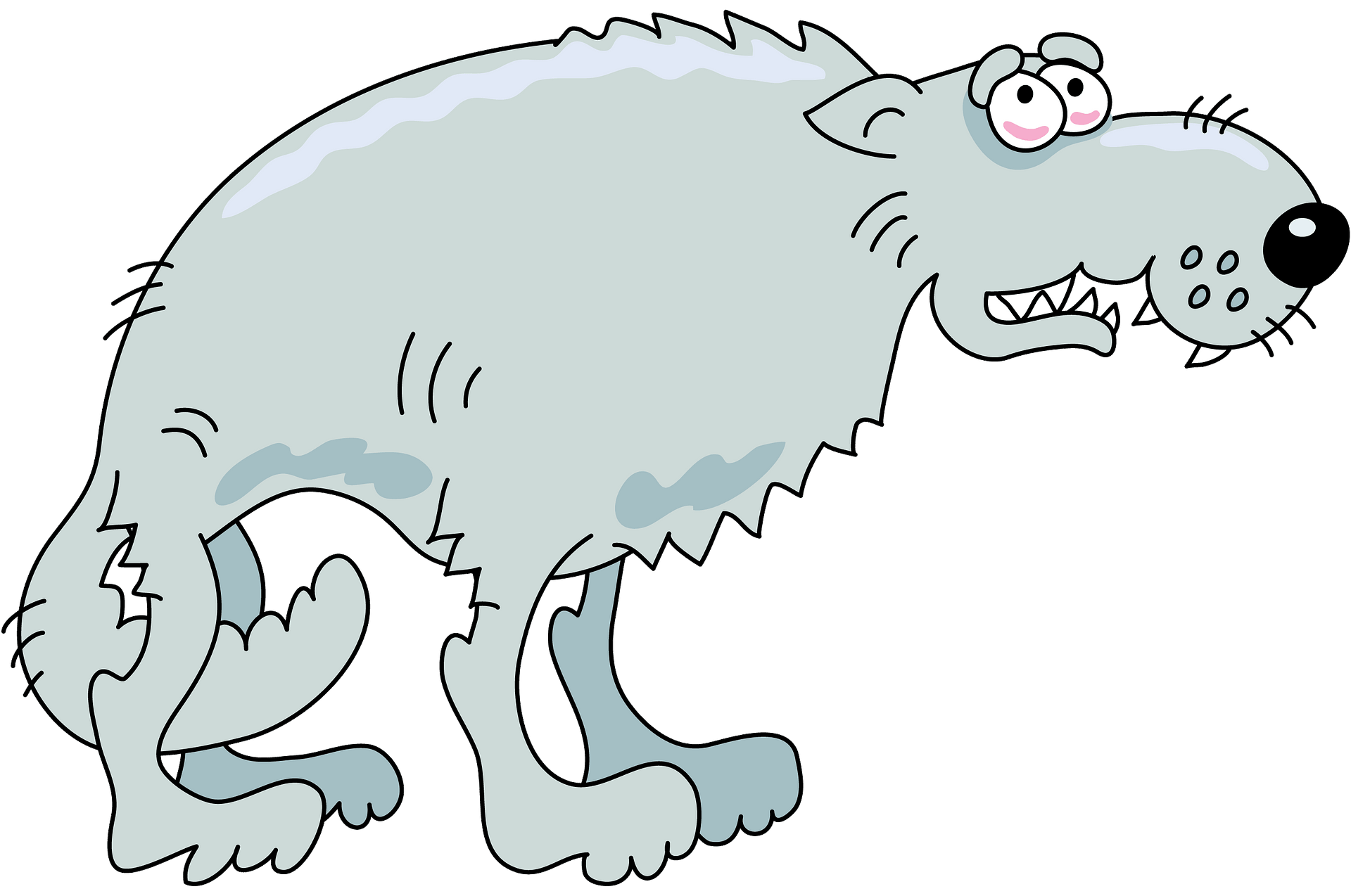 Download Arctic Wolf Clipart Nomer 29