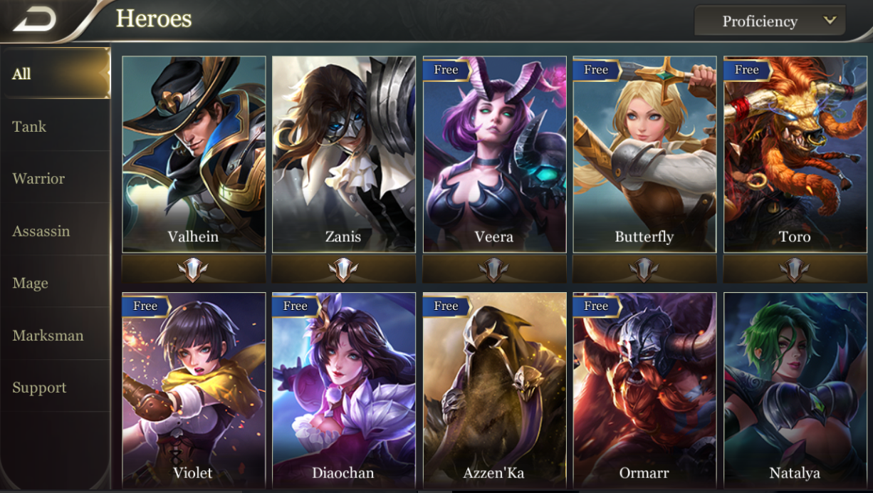 Detail Arena Of Valor All Heroes Gambar Nomer 12