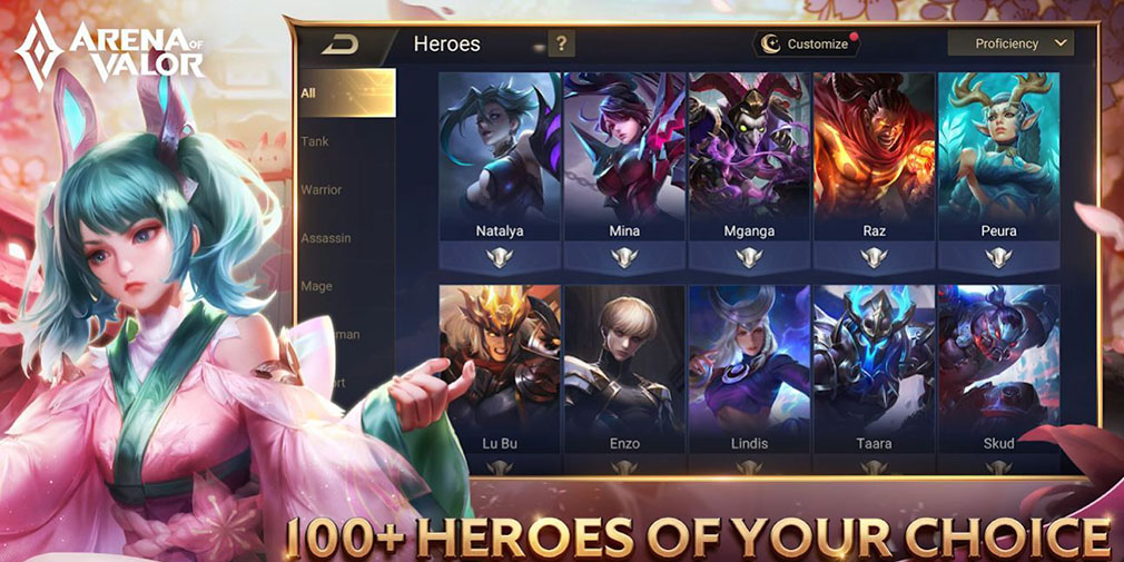 Detail Arena Of Valor All Heroes Gambar Nomer 19