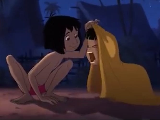 Detail Ariel And Mowgli Nomer 45