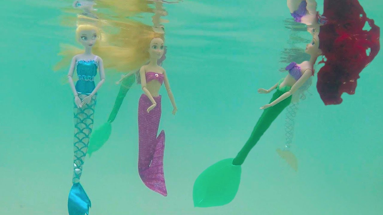 Detail Ariel Swimming Mermaid Doll Nomer 38