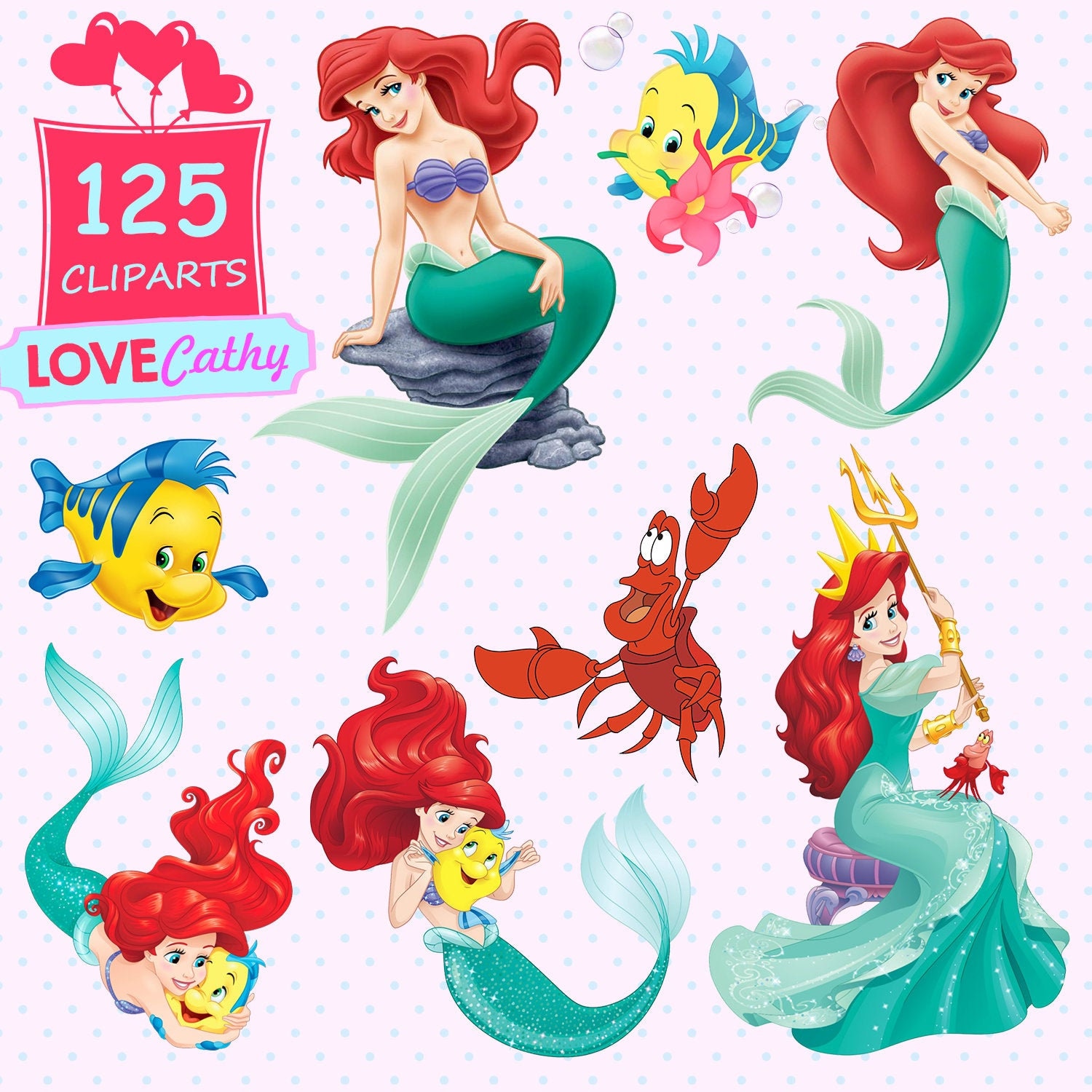 Detail Ariel The Little Mermaid Png Nomer 31