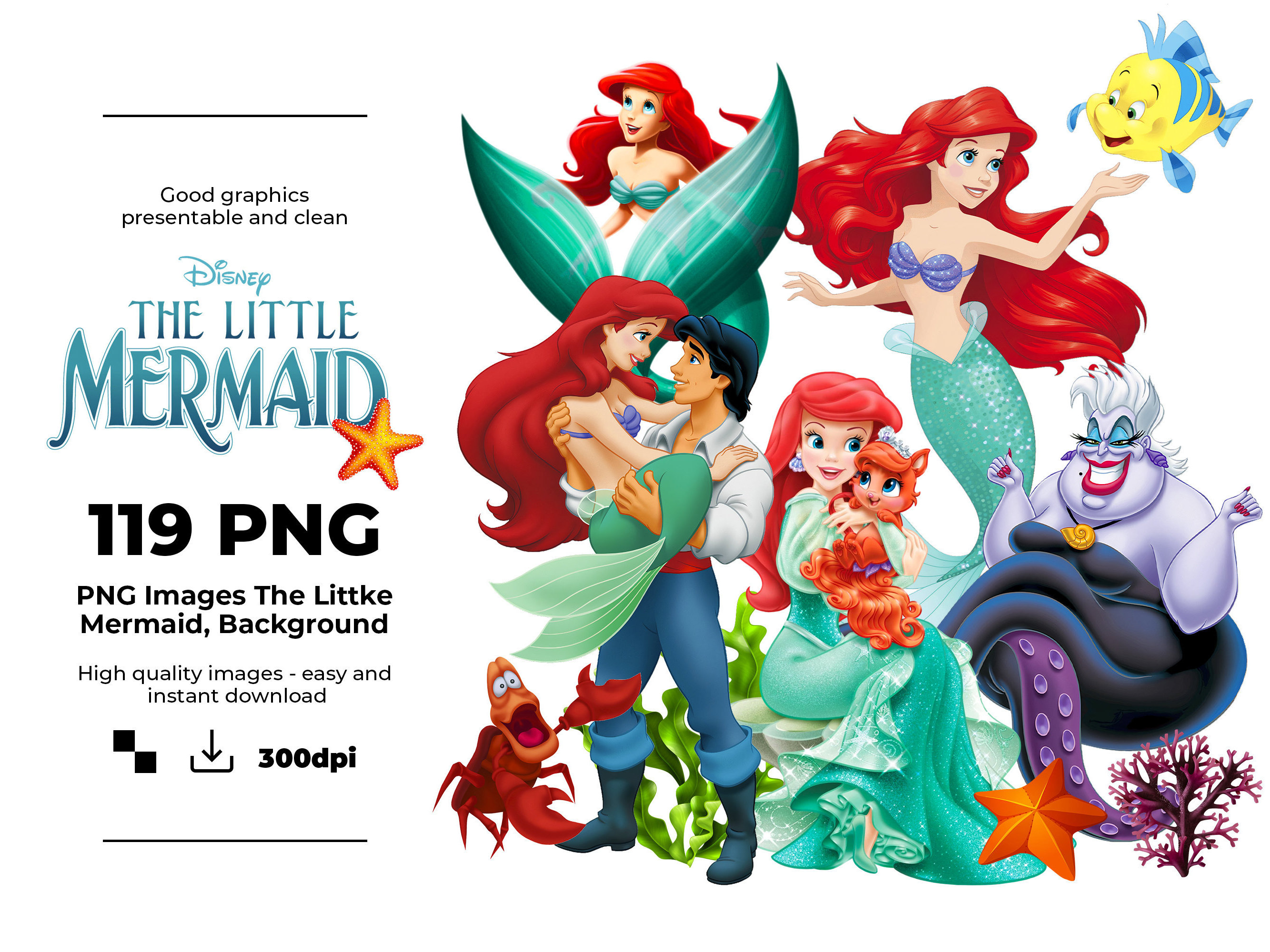 Detail Ariel The Little Mermaid Png Nomer 57