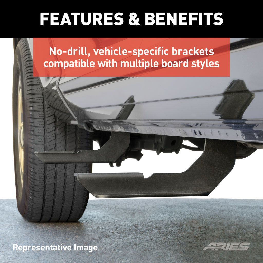Detail Aries Running Board Brackets Nomer 3