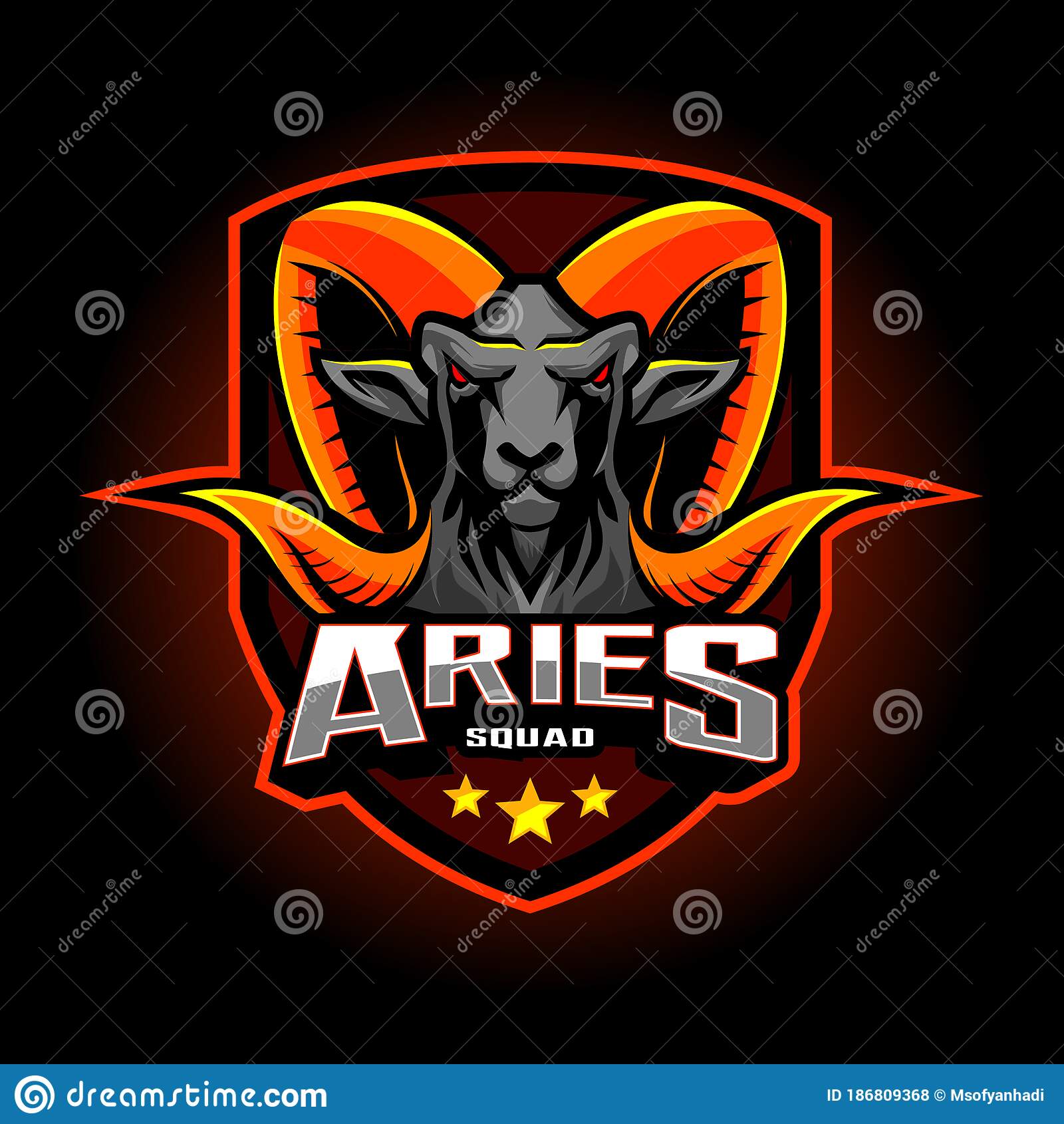 Detail Aries Sign Logo Nomer 6