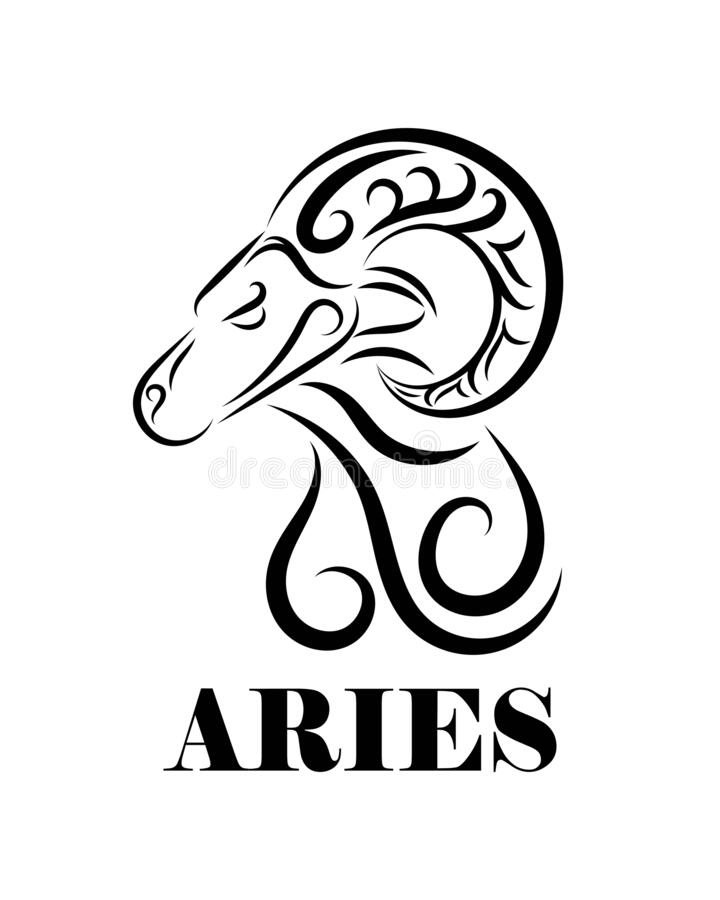 Detail Aries Sign Logo Nomer 10