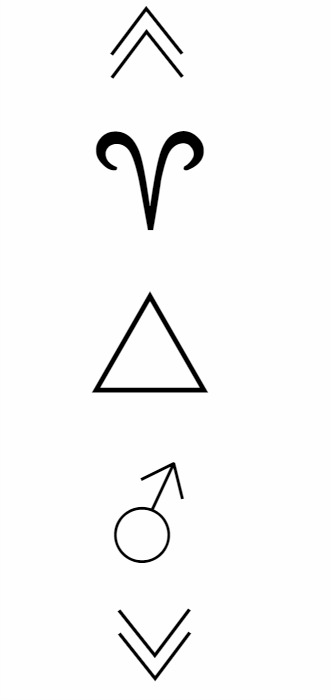 Detail Aries Symbols Pictures Nomer 43