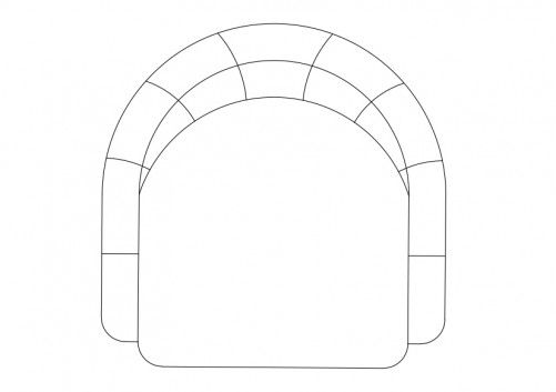 Detail Arm Chair Top View Nomer 26