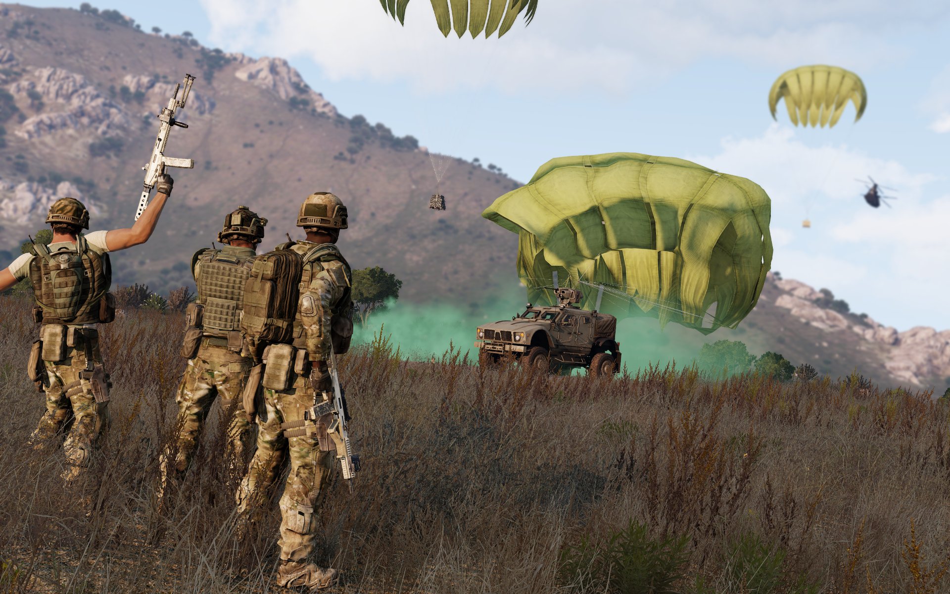 Detail Arma 3 How To Use Parachute Nomer 15