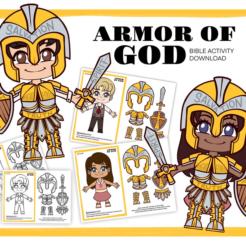 Detail Armor Of God Cutouts Nomer 33