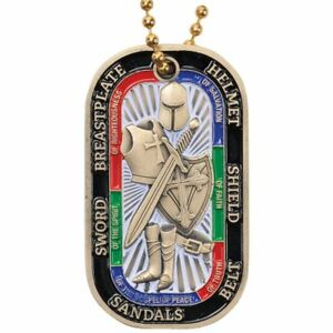 Detail Armor Of God Dog Tag Necklace Nomer 11