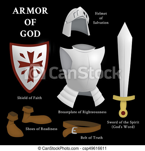 Detail Armour Of God Clipart Nomer 29