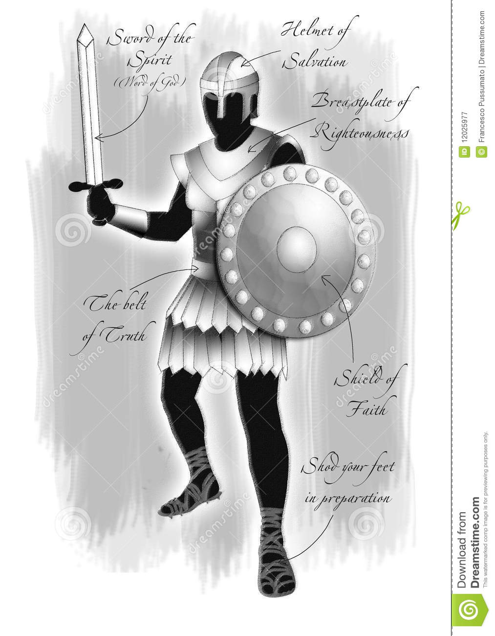 Detail Armour Of God Clipart Nomer 42