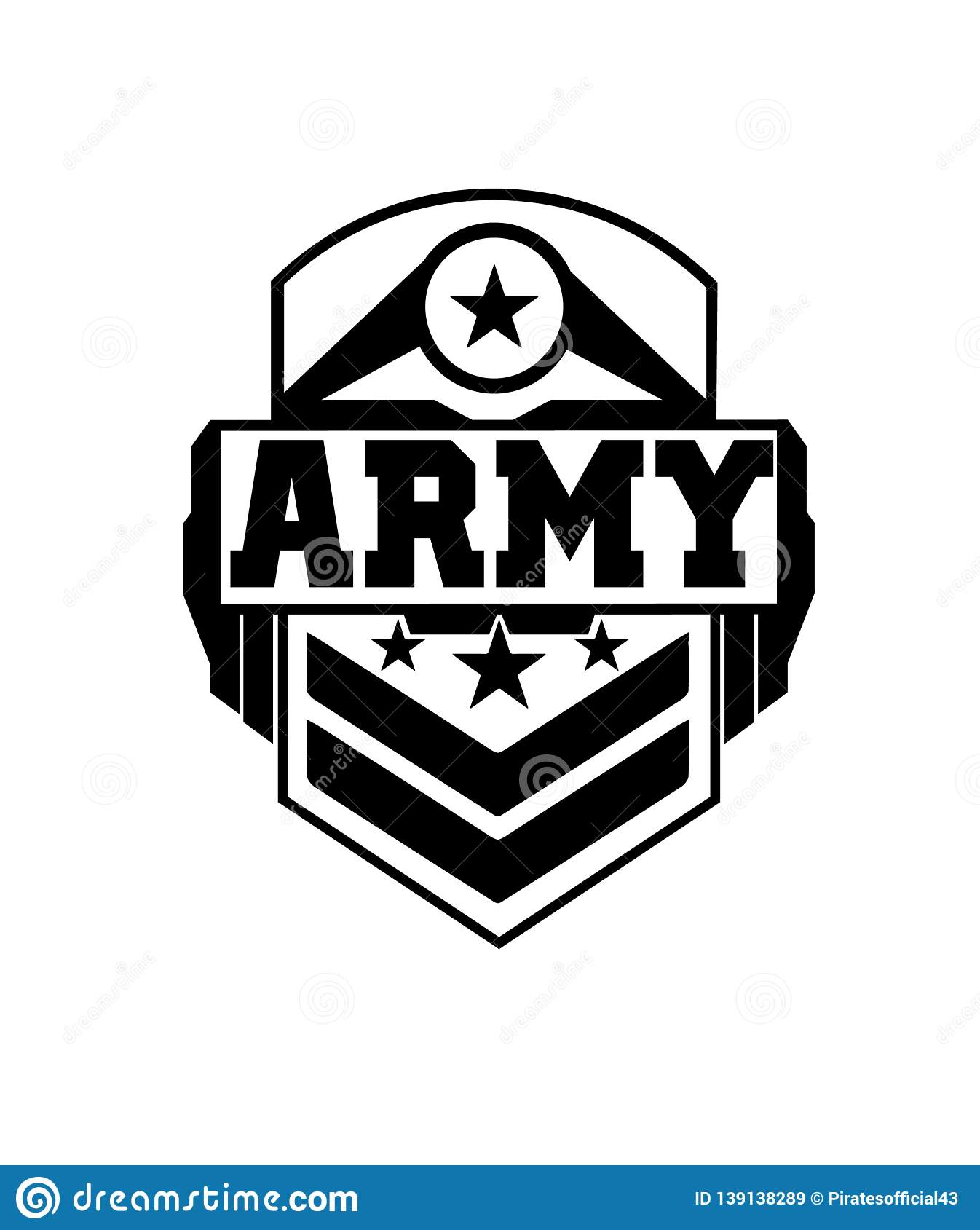 Detail Army Logo Design Nomer 5