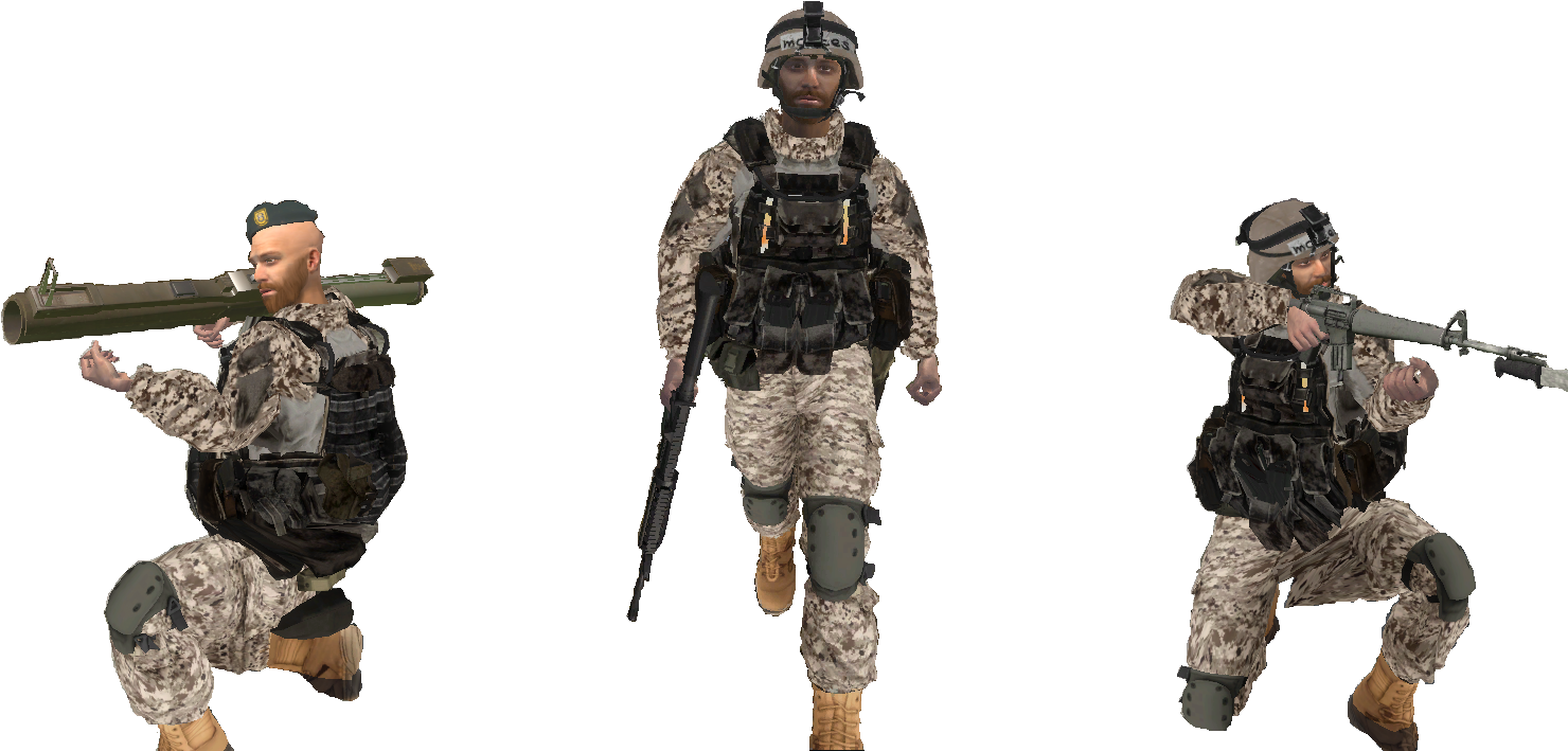 Detail Army Soldiers Png Nomer 14