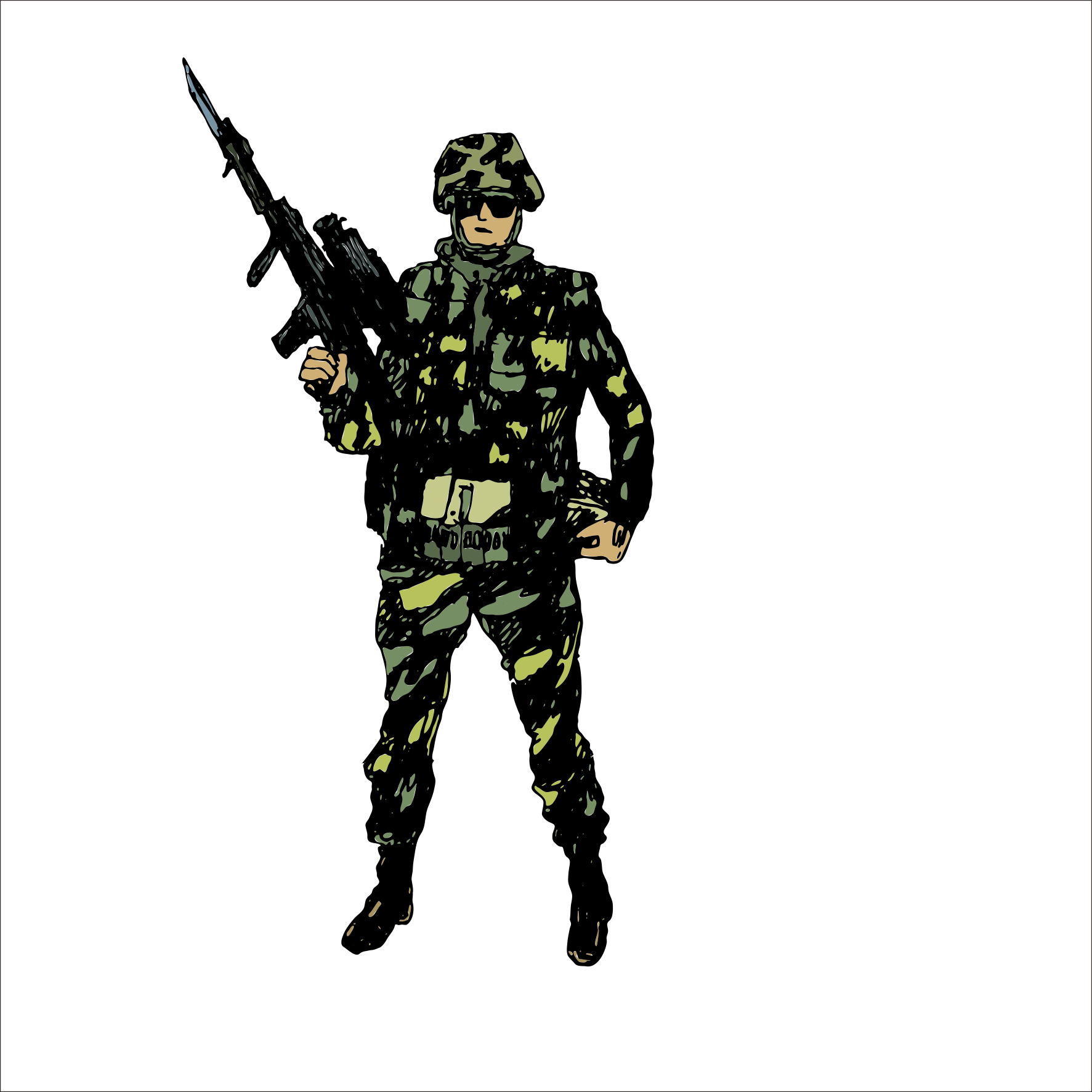 Detail Army Soldiers Png Nomer 52