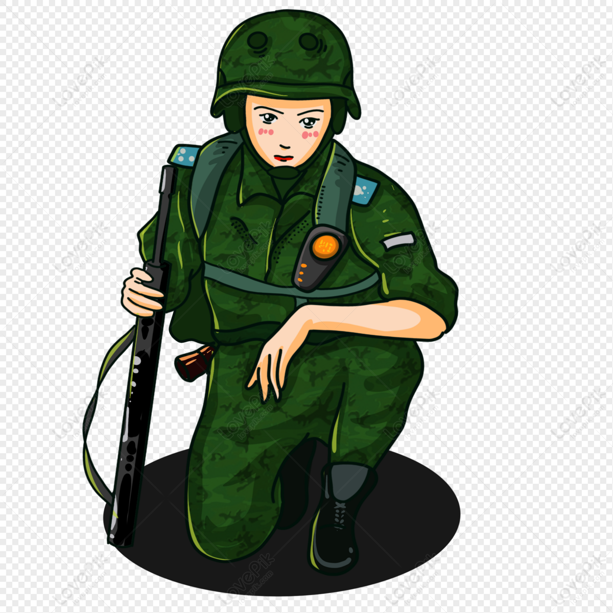 Detail Army Soldiers Png Nomer 55