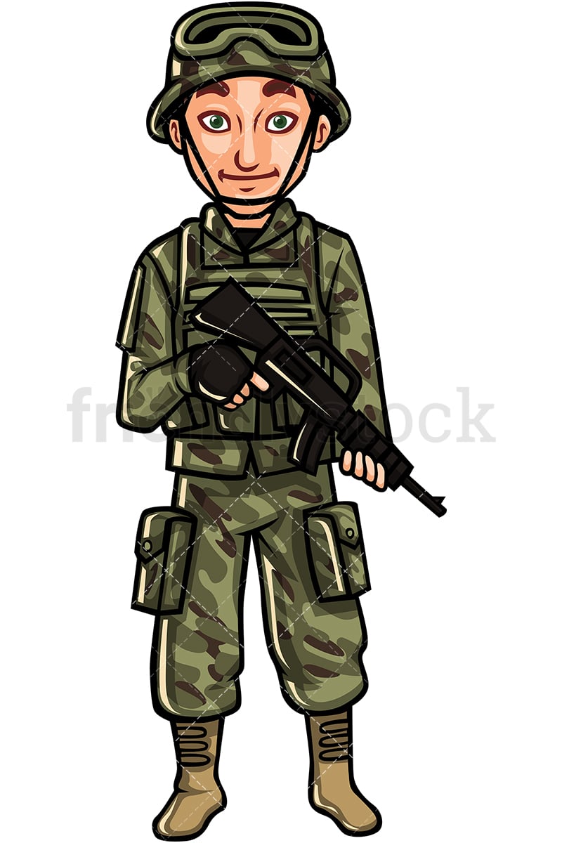 Detail Army Vector Png Nomer 43