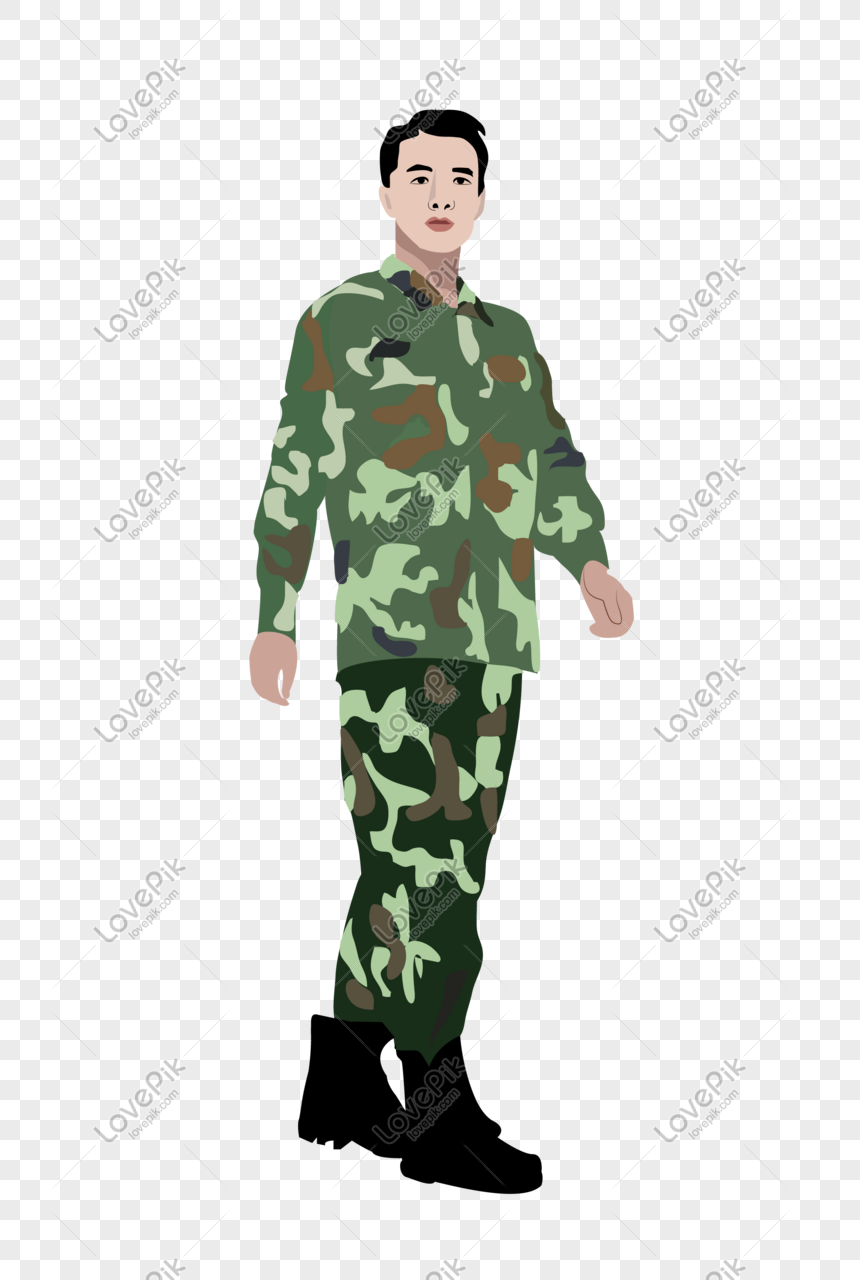 Detail Army Vector Png Nomer 51