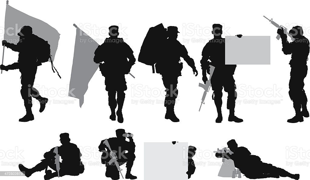 Detail Army Vector Png Nomer 53
