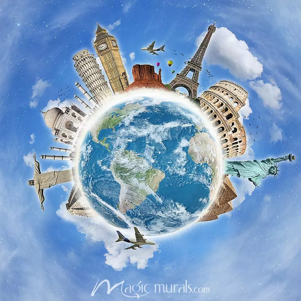 Detail Around The World Wallpaper Nomer 3