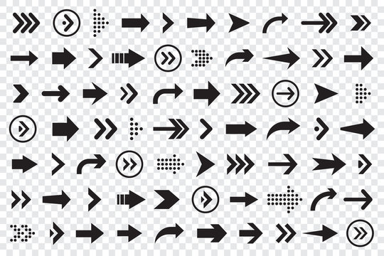 Detail Arrow Transparent Background Image Nomer 40