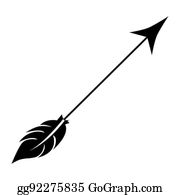 Detail Arrow With Feather Clipart Nomer 34