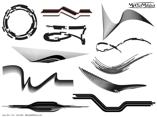 Detail Art Line Vector Nomer 13