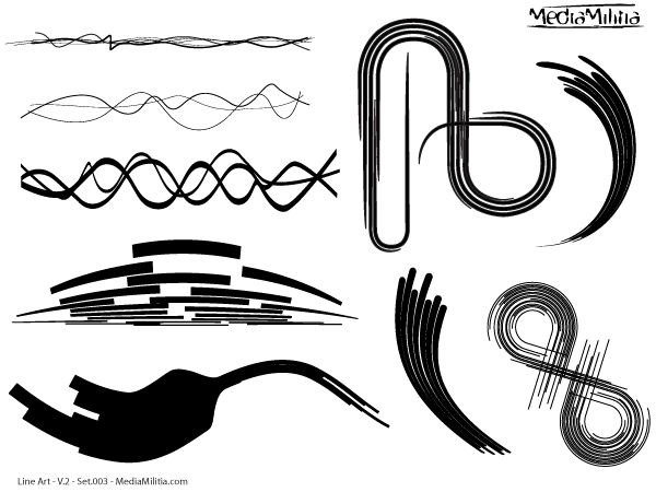 Detail Art Line Vector Nomer 14