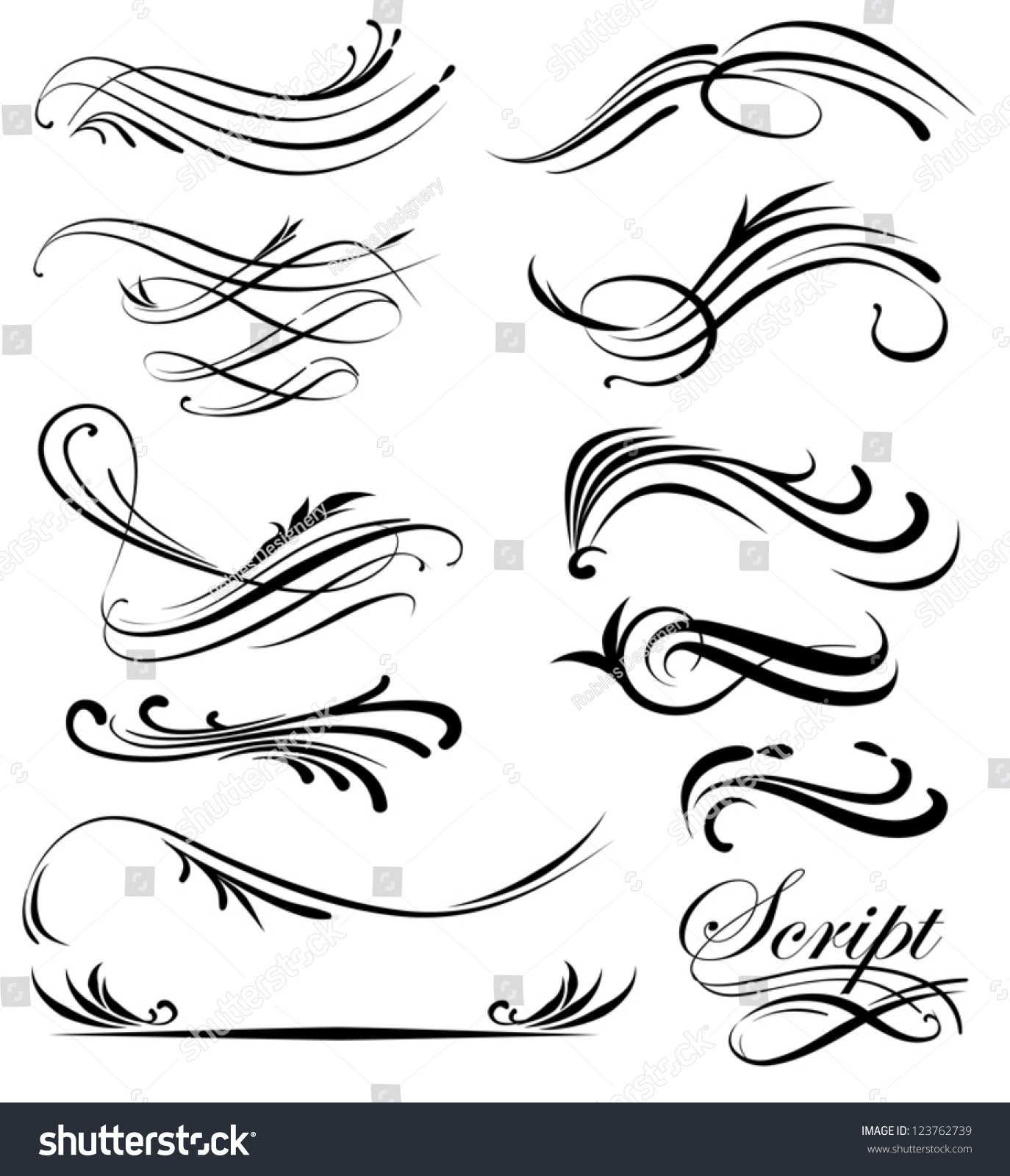 Detail Art Line Vector Nomer 16