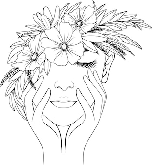 Detail Art Line Vector Nomer 50