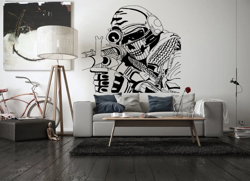 Detail Art Tembok Kamar Nomer 51