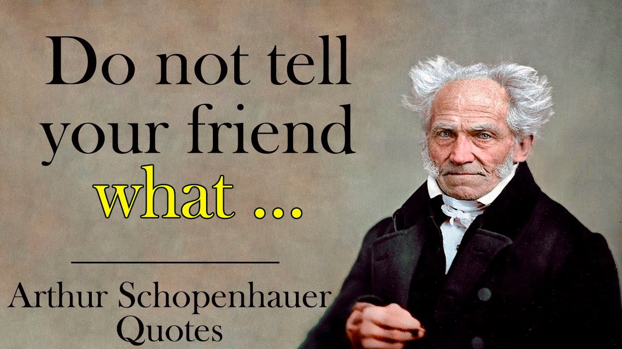 Detail Arthur Schopenhauer Quotes Nomer 40