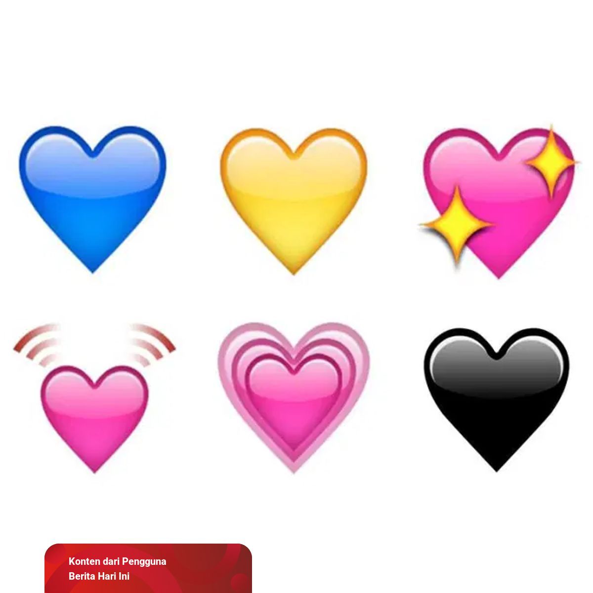 Detail Arti Emoji Love Warna Putih Nomer 24