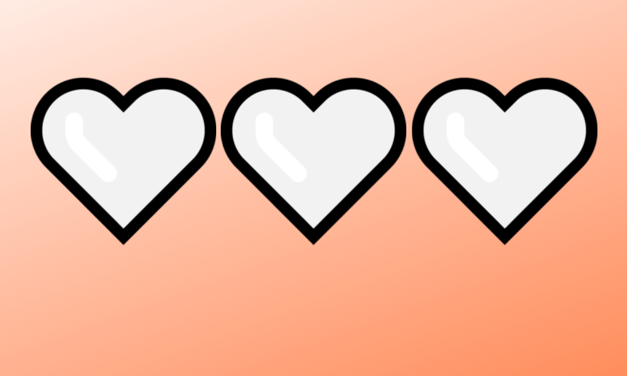 Detail Arti Emoji Love Warna Putih Nomer 6