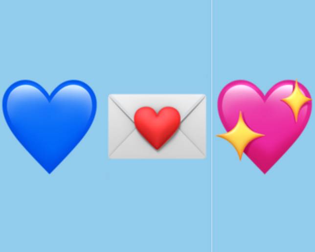 Detail Arti Emoji Love Warna Putih Nomer 57