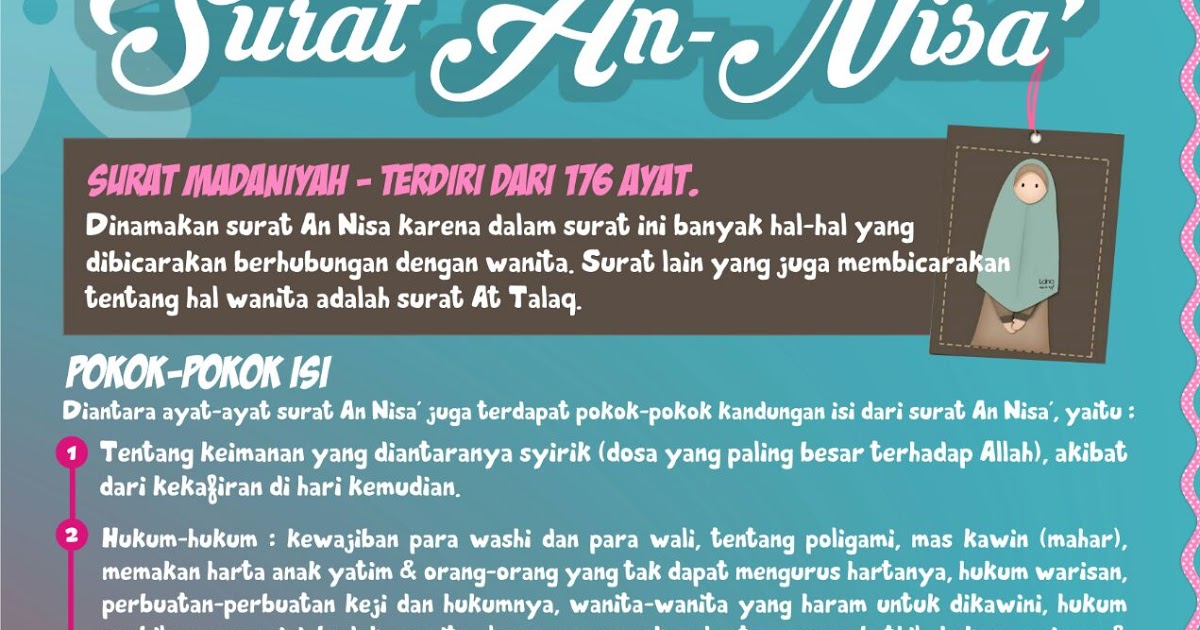 Detail Asbabun Nuzul Surat An Nisa Ayat 136 Nomer 32