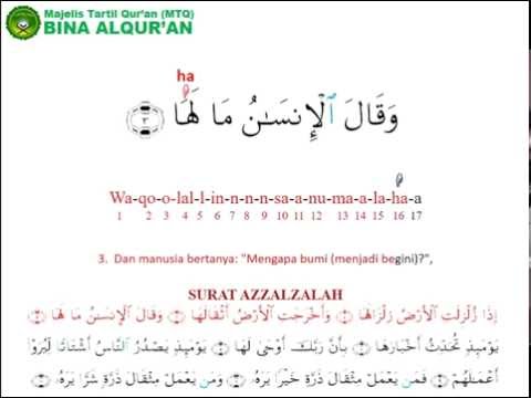 Detail Asbabun Nuzul Surat Az Zalzalah Nomer 9