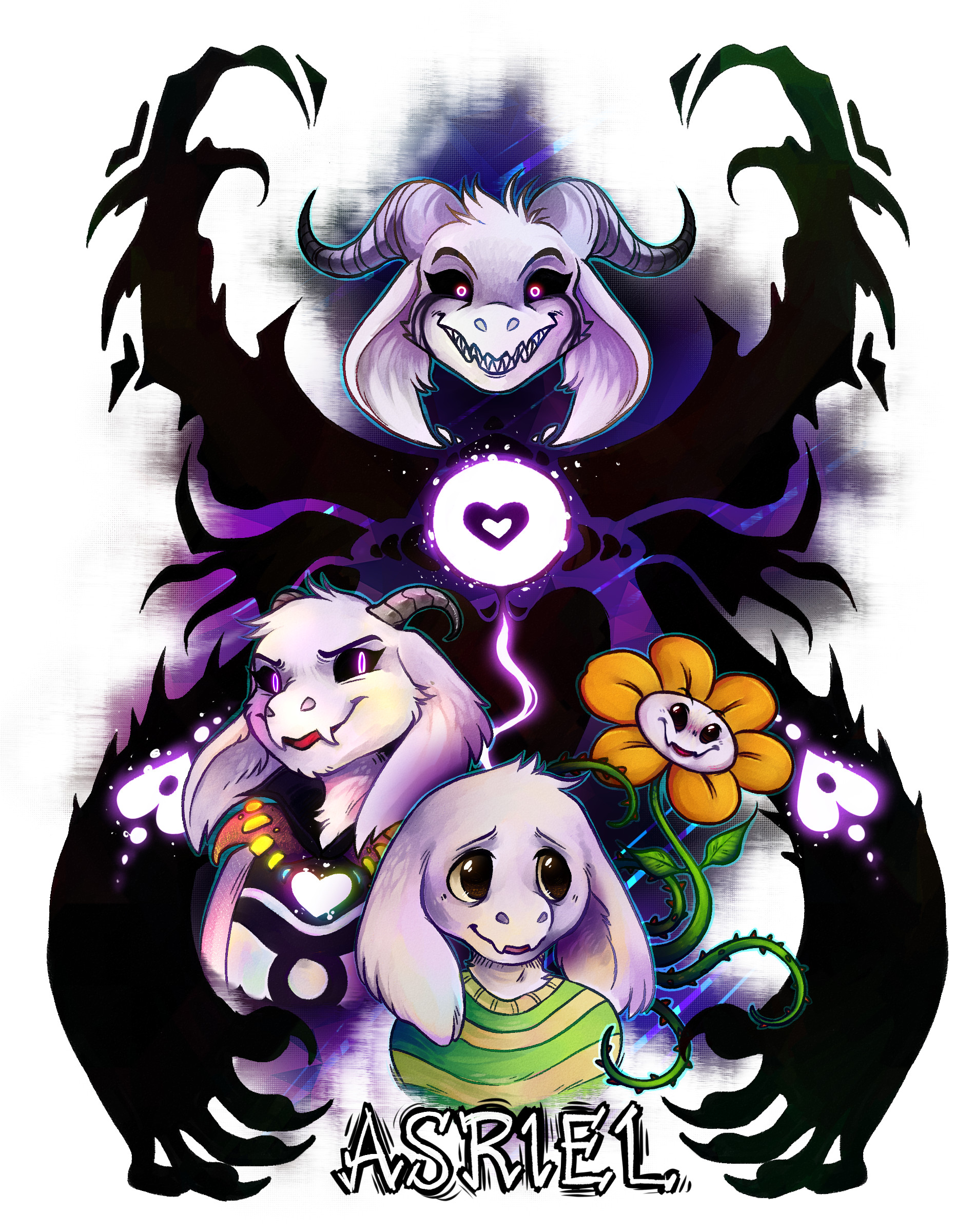 Detail Asriel Dreemurr Wallpaper Nomer 13