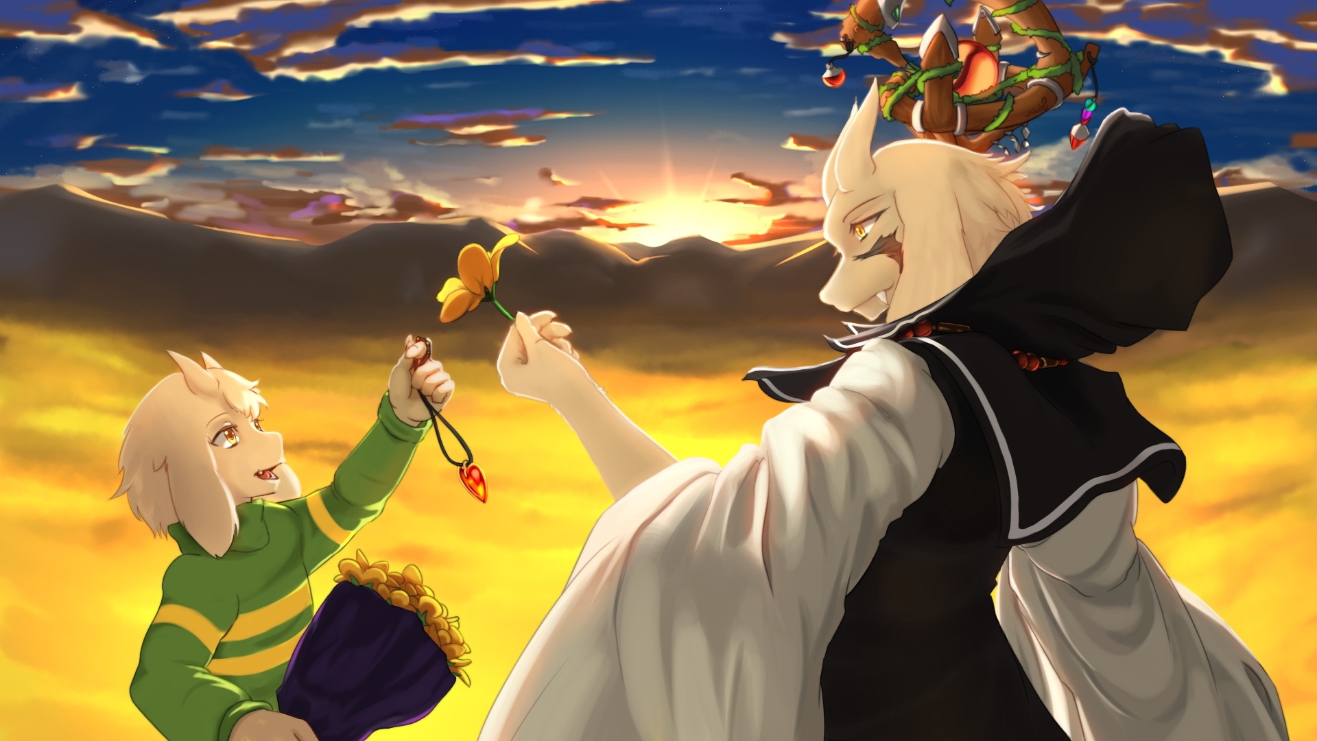 Detail Asriel Dreemurr Wallpaper Nomer 19