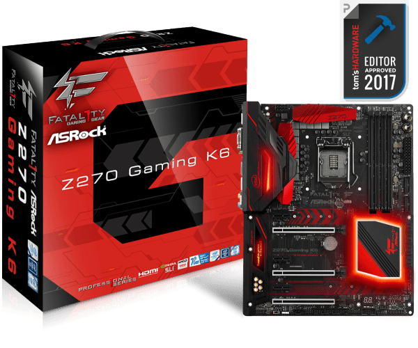 Asrock Fatal1ty Z270 Gaming K6 Lga1151 Z270 Ddr4 - KibrisPDR