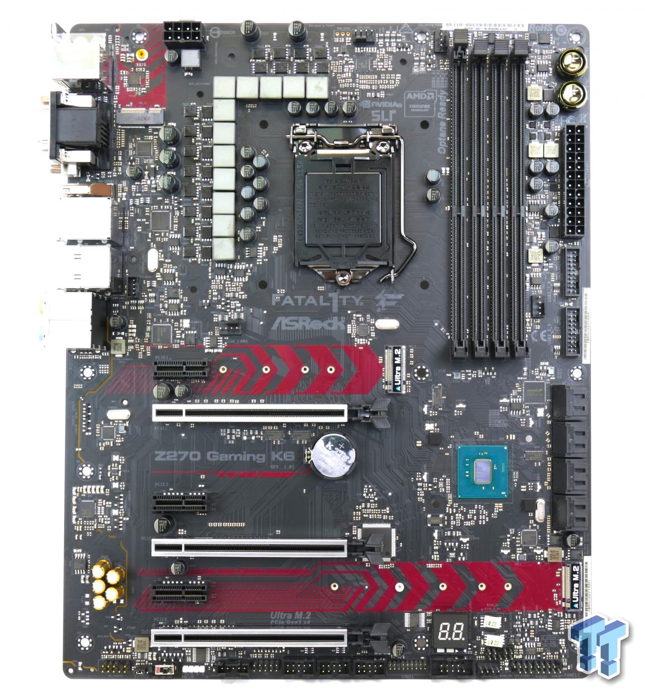 Detail Asrock Fatal1ty Z270 Gaming K6 Lga1151 Z270 Ddr4 Nomer 13