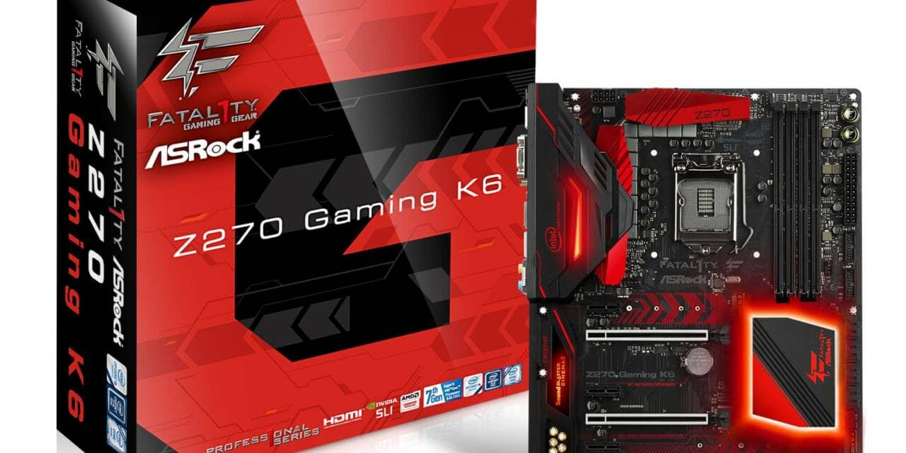 Detail Asrock Fatal1ty Z270 Gaming K6 Lga1151 Z270 Ddr4 Nomer 17