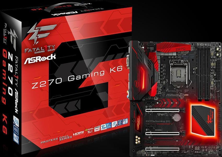 Detail Asrock Fatal1ty Z270 Gaming K6 Lga1151 Z270 Ddr4 Nomer 21