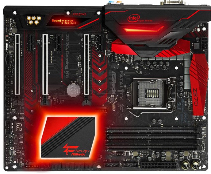 Detail Asrock Fatal1ty Z270 Gaming K6 Lga1151 Z270 Ddr4 Nomer 35