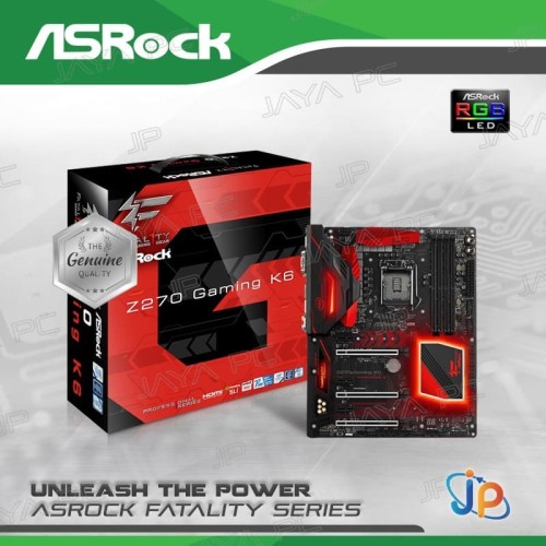 Detail Asrock Fatal1ty Z270 Gaming K6 Lga1151 Z270 Ddr4 Nomer 44